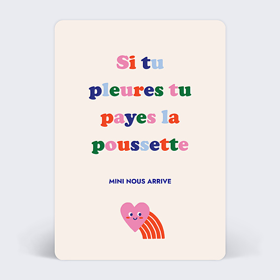 Carte Annonce Grossesse Annonce drôle