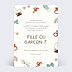 Carte Annonce Grossesse Devinette