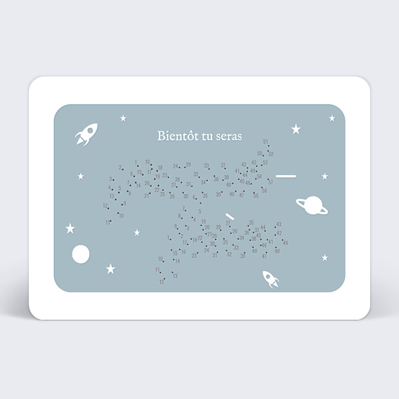 Carte Annonce Grossesse Annonce à Relier Grand-frère