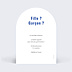 Carte Annonce Grossesse Votre photo au trait simple