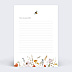 Carte Annonce Grossesse Fleurs des Champs