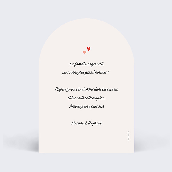 Carte Annonce Grossesse Kiwi