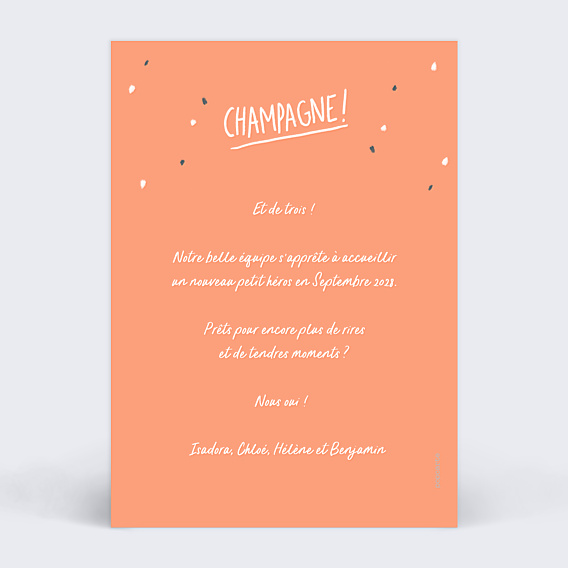 Carte Annonce Grossesse Santé