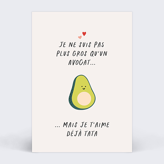 Carte Annonce Grossesse Avocat