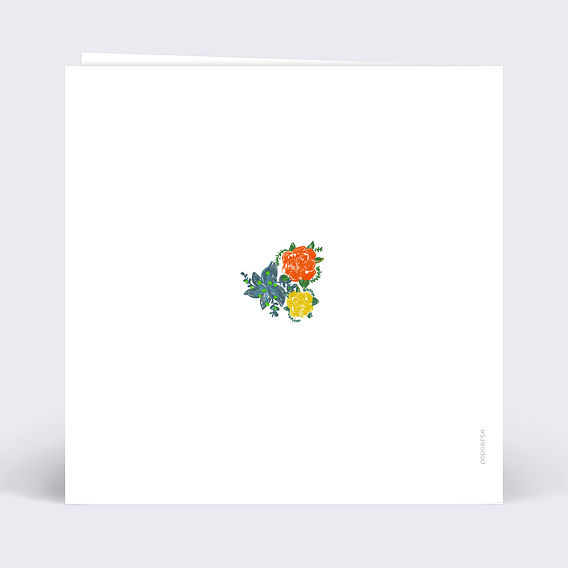 Carte annonce grossesse Poupées Russes Verso