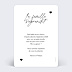Carte Annonce Grossesse Échographie coeur