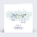 Carte Annonce Grossesse Linge de Famille