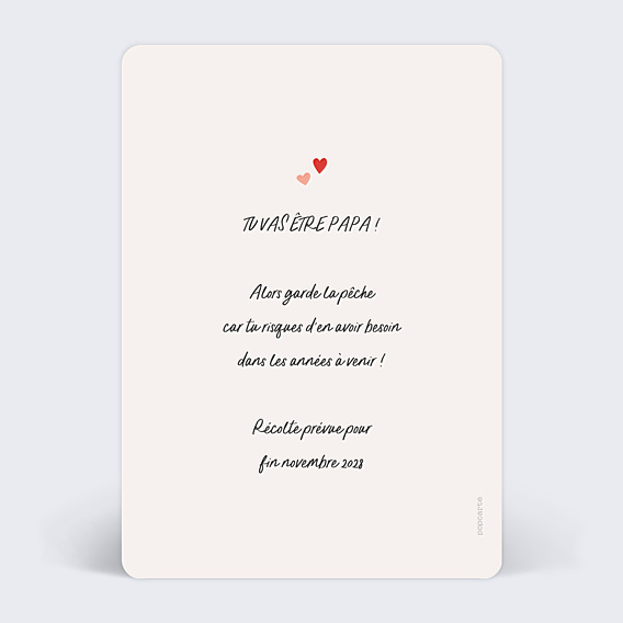 Carte Annonce Grossesse Noix