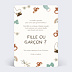 Carte Annonce Grossesse Devinette