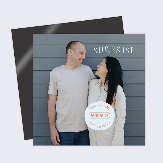 Carte annonce grossesse Bébé Loading