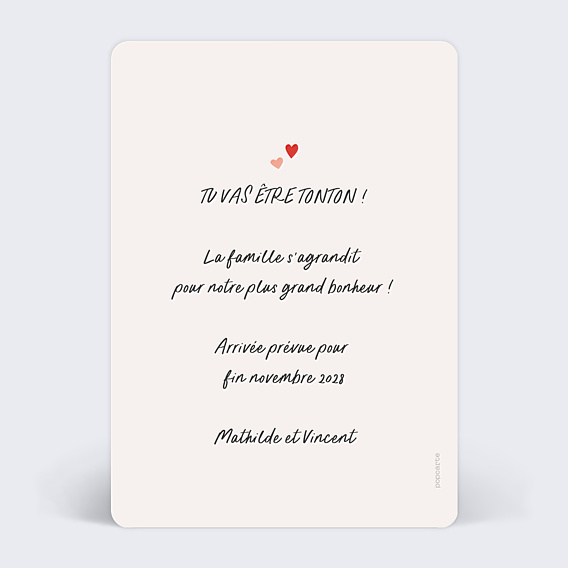 Carte Annonce Grossesse Citron
