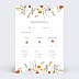 Carte Annonce Grossesse Fleurs des Champs