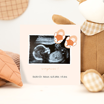 Carte Annonce Grossesse Chaussons