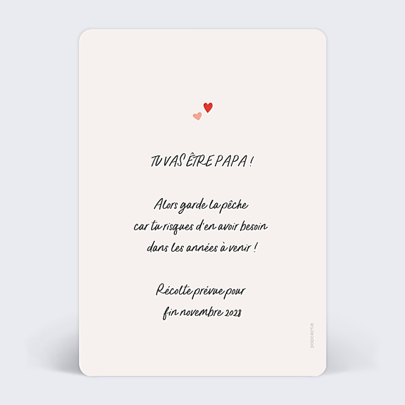 Carte Annonce Grossesse Petit Pois