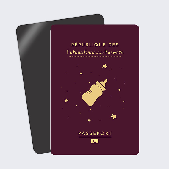 Carte Annonce Grossesse Passeport