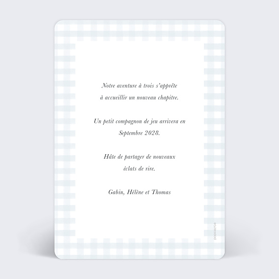 Carte Annonce Grossesse Petit Œuf