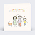 Carte Annonce Grossesse Dessin Papa et Maman