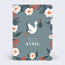 Carte annonce grossesse Petite Cigogne