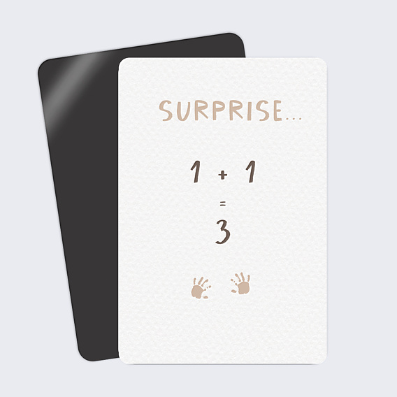 Carte Annonce Grossesse Petites Mains