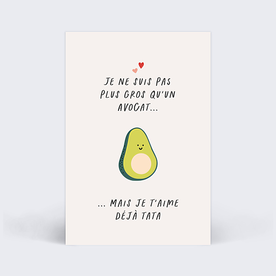 Carte Annonce Grossesse Avocat