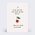 Carte Annonce Grossesse Cerise