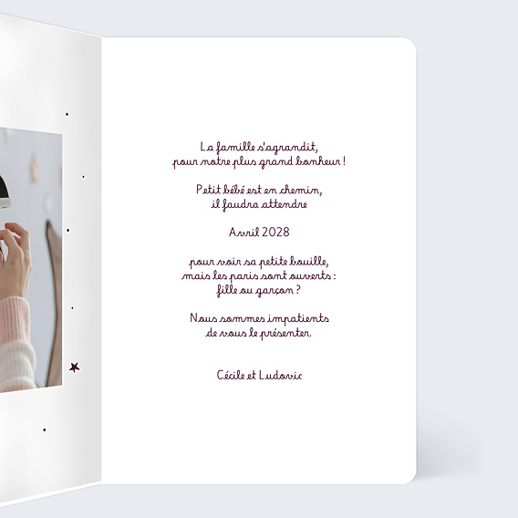 Carte Annonce Grossesse Passeport
