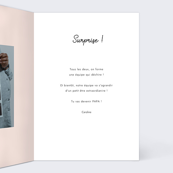 Carte Annonce Grossesse Surprise