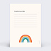 Carte Annonce Grossesse Carte Pronostic Arc-en-Ciel