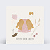 Carte annonce grossesse Layette Bergamote