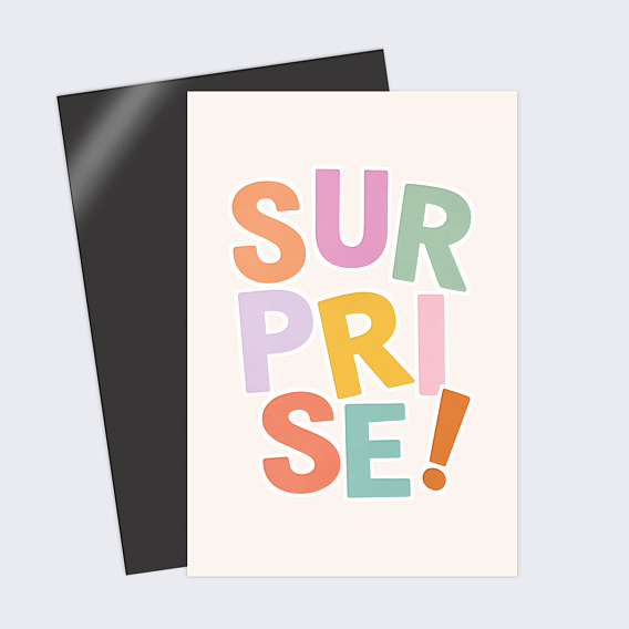 Carte Annonce Grossesse Une grande surprise
