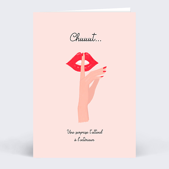Carte Annonce Grossesse Surprise