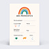 Carte Annonce Grossesse Carte Pronostic Arc-en-Ciel
