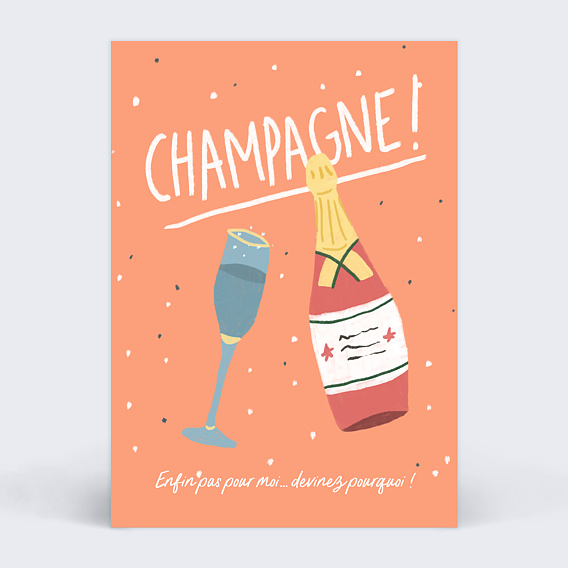 Carte annonce grossesse Santé