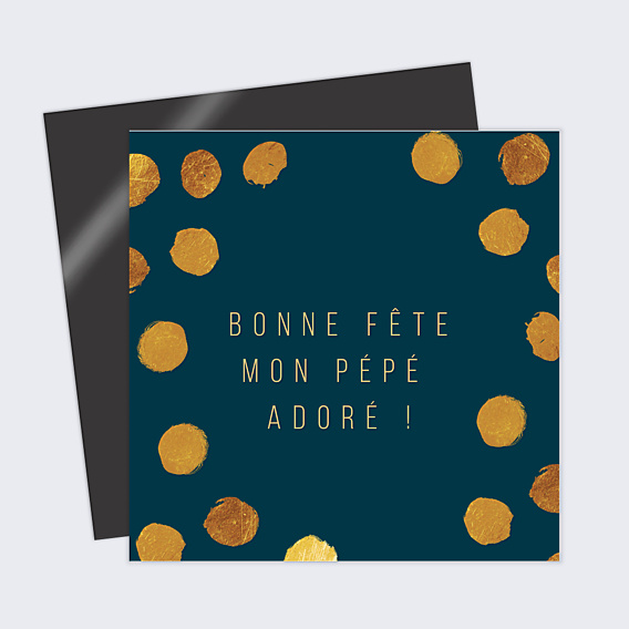Fête des Grands Pères Graphique Chic