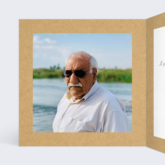 Carte fête des grands-pères Bucolique Intérieur Gauche