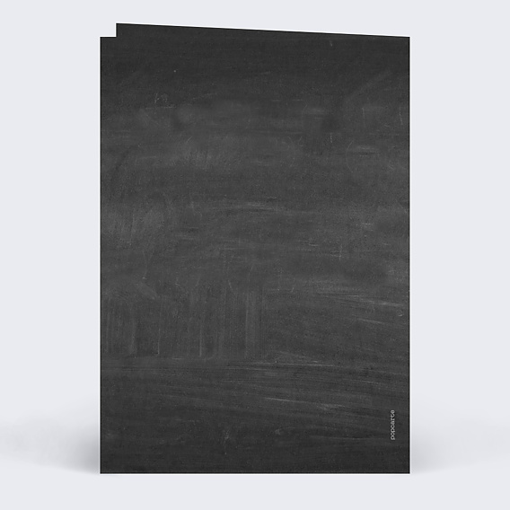 Carte Fête des Grands-Pères Touche Ardoise Verso