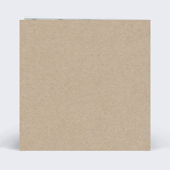 Carte fête des grands-pères Photomaton Kraft Verso