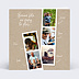 Carte fête des grands-pères Photomaton Kraft