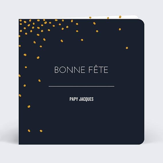 Carte Fête des Grands-Pères Poussière d'Etoiles