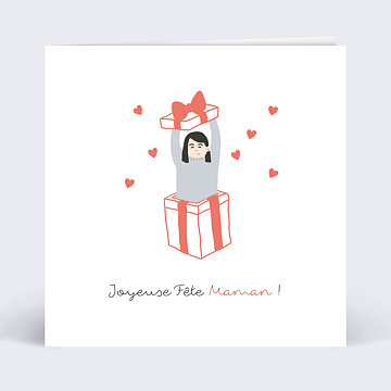 Carte virtuelle fête des mères À très vite