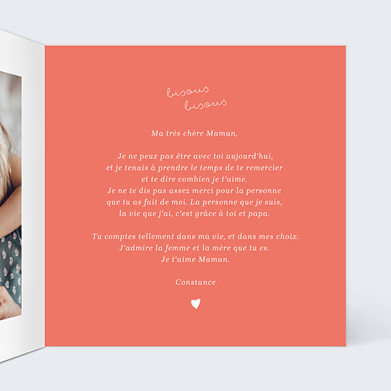 Fête des Mères Livraison de Bisous