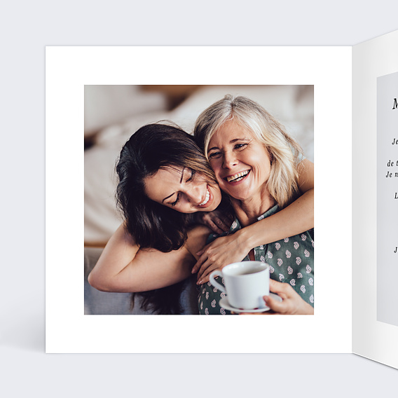 Carte fête des mères À Très Vite Intérieur Gauche