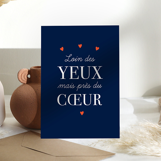 Carte fête des mères Près du Coeur Après 1