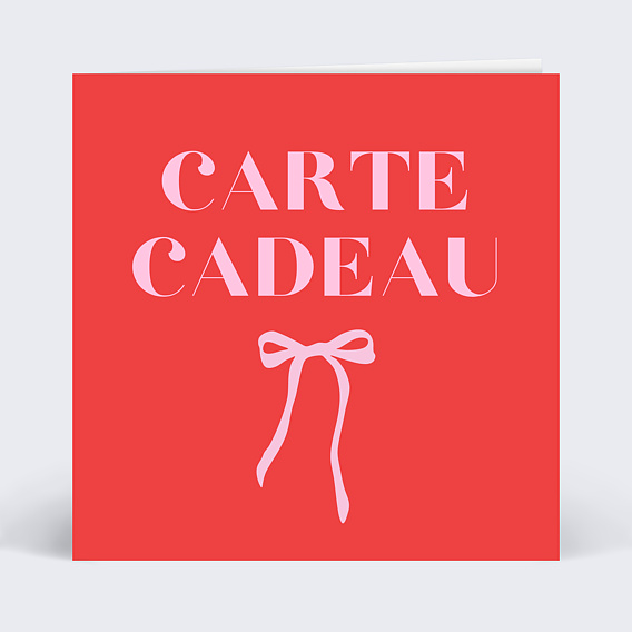 Carte cadeau Beau cadeau