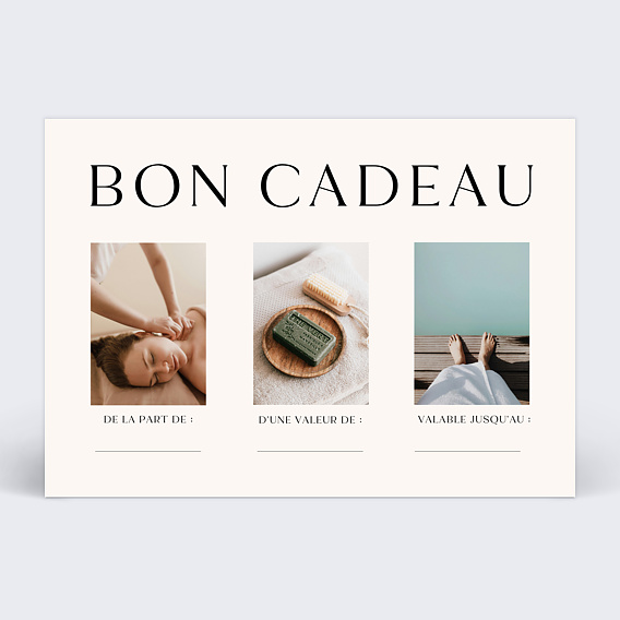 Carte cadeau Bon cadeau