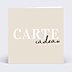 Carte cadeau Moderne