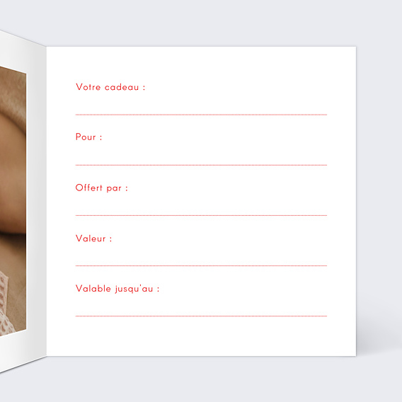 Carte cadeau Beau cadeau