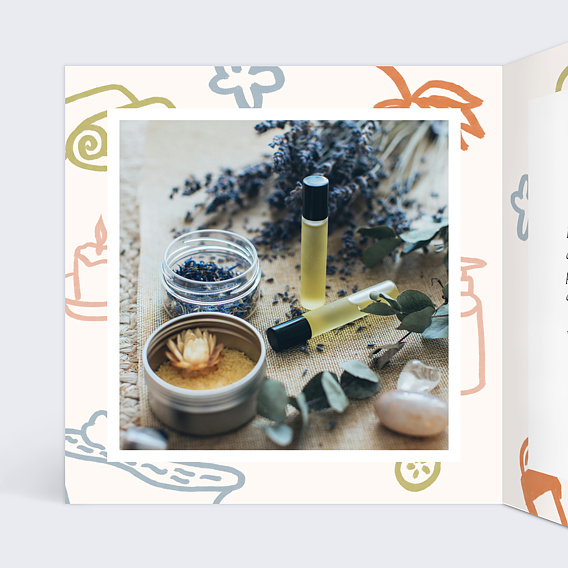 Carte cadeau Cadeau spa Intérieur Gauche