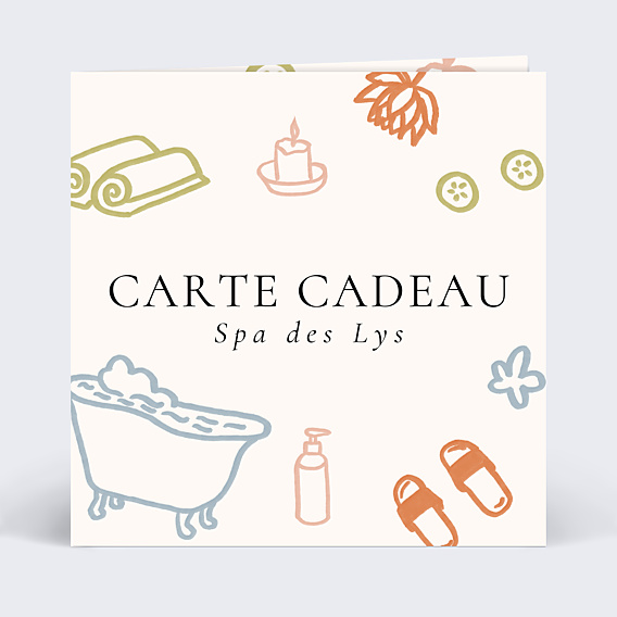 Carte cadeau Cadeau spa