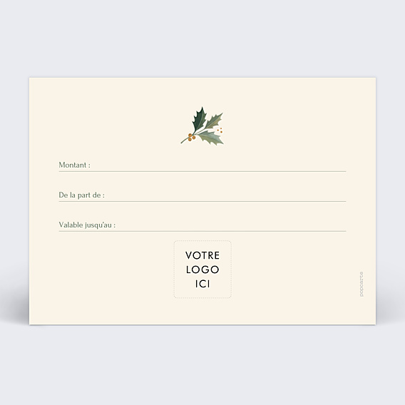 Carte cadeau Écrin botanique